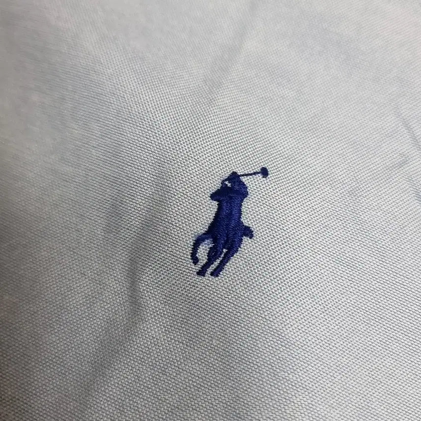 [BUNJANG] Polo Ralph Lauren Light Blue Shirt (Size 100) / 미제 usa 폴로 랄프로렌 하늘색 셔츠 남방(100)