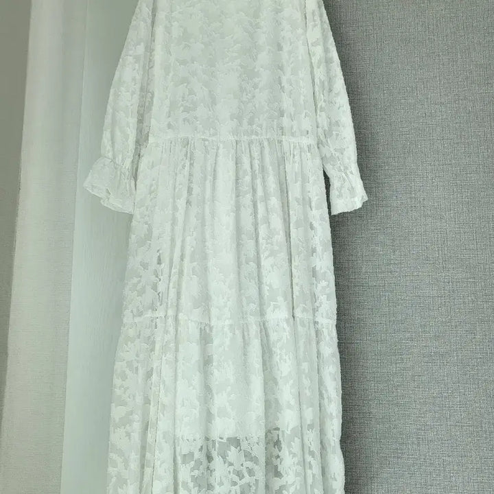 [BUNJANG] NANING9 Volume Sleeve Maxi Dress / NANING9 볼륨소매 풍성맥시원피스