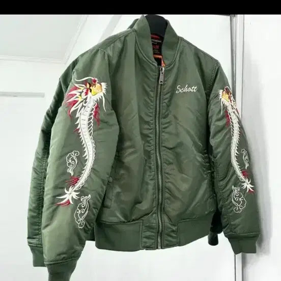 [BUNJANG] Schott x Andersson Bell Ma-1 Bomber Jacket / Schott x 앤더슨벨 Ma-1
