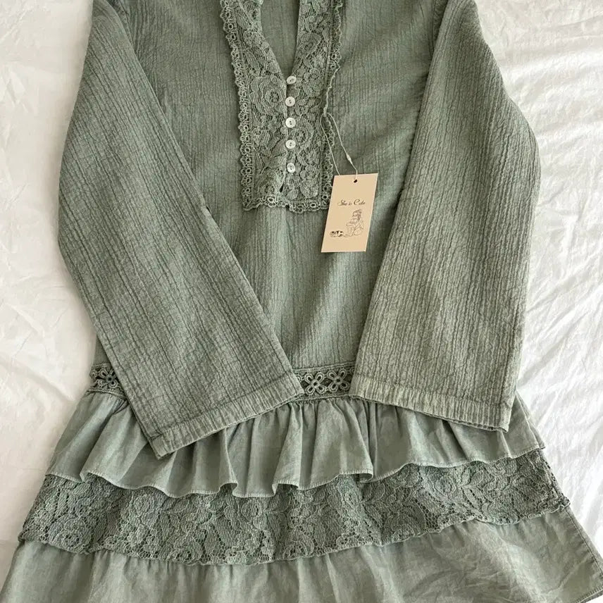 [BUNJANG] SheIsCute Forest Dress / 쉬이즈큐트 Forest dress (새상품)