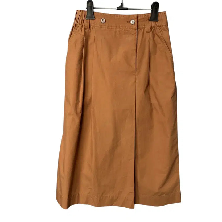 [BUNJANG] Thursday Island Brown Banding Long Skirt / S 써스데이아일랜드 브라운 밴딩 롱 스커트
