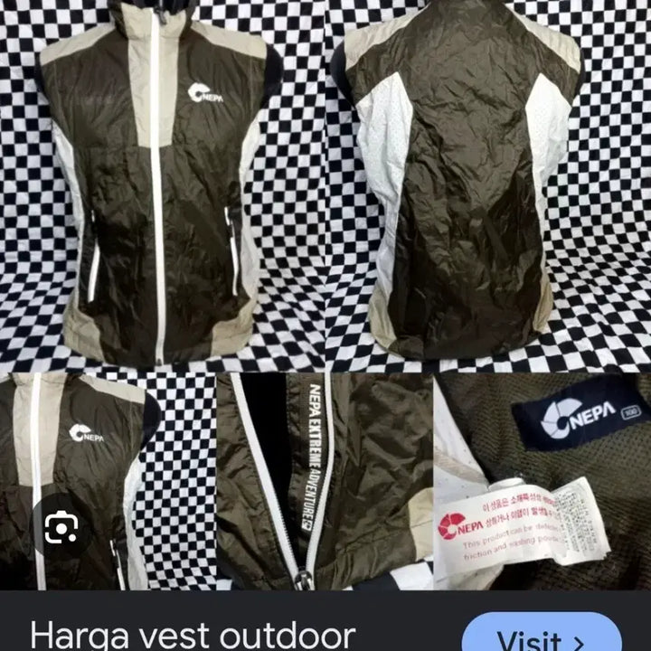 [BUNJANG] Nepa Nolimit Lightweight Windbreaker Vest (Men&