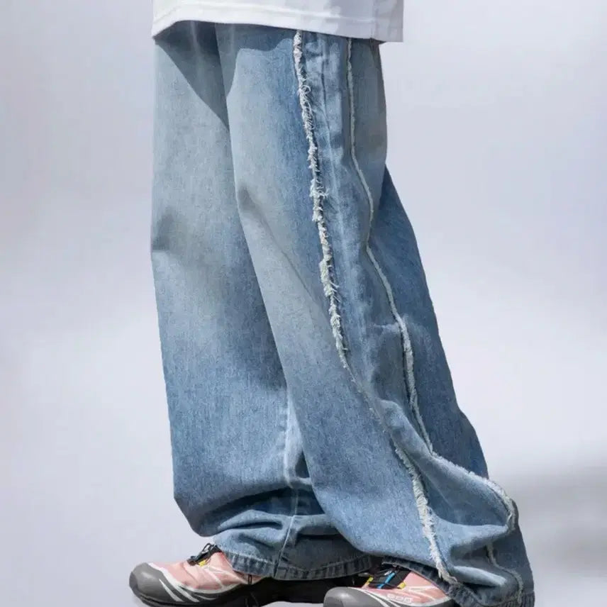 [BUNJANG] XTONZ XP150 Swell Denim Pants / 엑스톤즈 XP150 스웰 데님팬츠