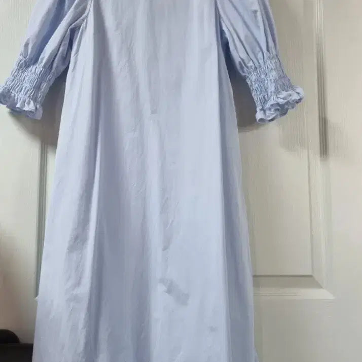 [BUNJANG] COS Sky Blue Puff Sleeve Midi Dress Size 32 / 코스 원피스 32