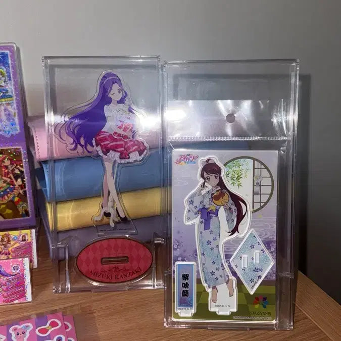 [BUNJANG] Aikatsu! Mizuki Luna Bora Ran Summer Party Acrylic Stand / 아이엠스타 아이카츠 미즈키 루나 보라 란 대의상전 썸머파티 아크릴