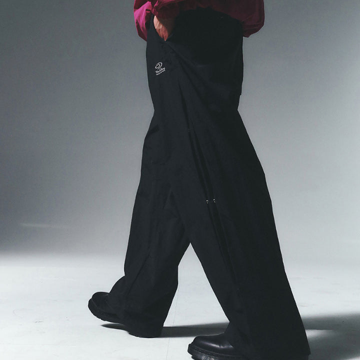 [BUNJANG] Travel Side Snap Button Wide Pants (L) / 트레블 사이드 스냅버튼 와이드 팬츠 L