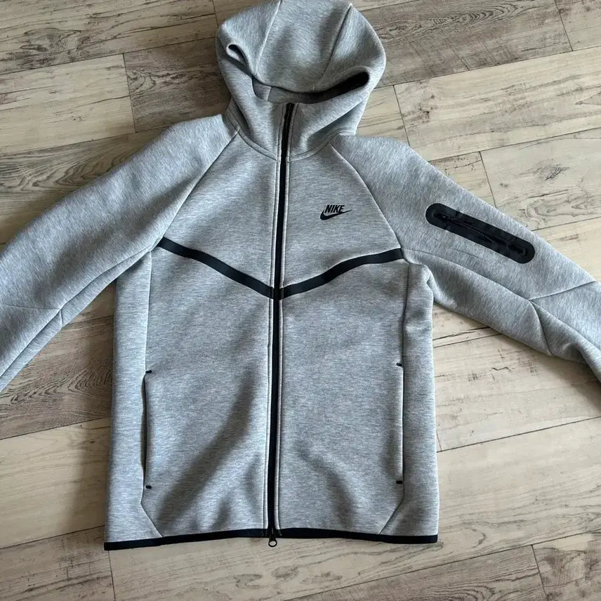 [BUNJANG] Nike Tech Fleece Dark Grey Hoodie Size S / 나이키 테크팩 사이즈 s