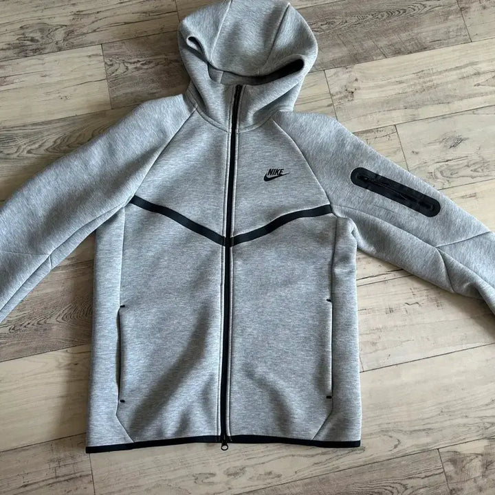 [BUNJANG] Nike Tech Fleece Dark Grey Hoodie Size S / 나이키 테크팩 사이즈 s