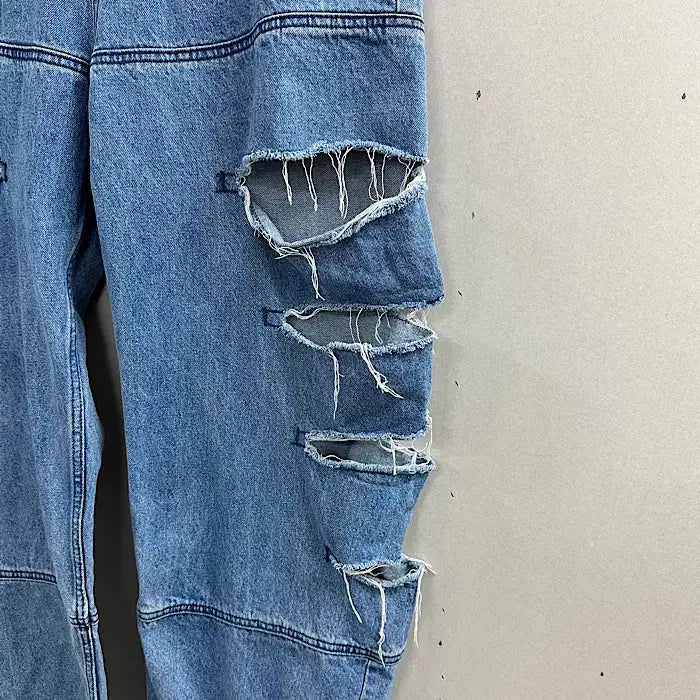 [BUNJANG] Nomaniu Wide Fit Jeans 33 Inch / 노매뉴얼 와이드 청바지 33인치