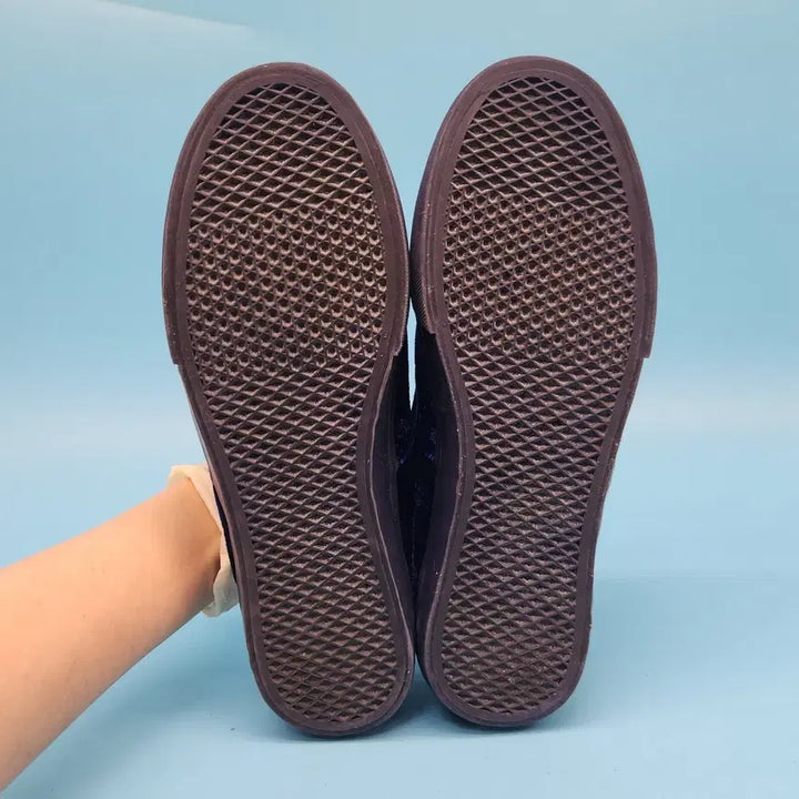 [BUNJANG] Vans Velvet Purple Sneakers / hh 반스 벨벳 퍼플 스니커즈 6.5 220