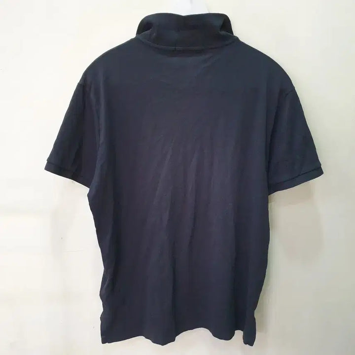 [BUNJANG] Polo Ralph Lauren Navy Collar T-Shirt (Size M) / [ M ] 폴로랄프로렌 네이비 카라 반팔티