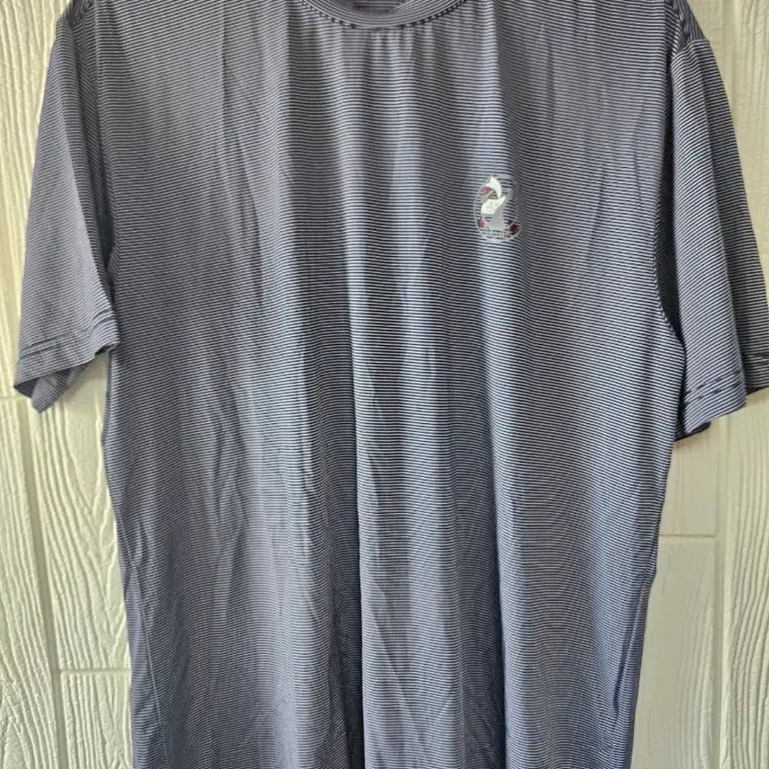 [BUNJANG] Louis Stripe Short Sleeve T-Shirt / 루이스 스트라이프 반팔 티셔츠
