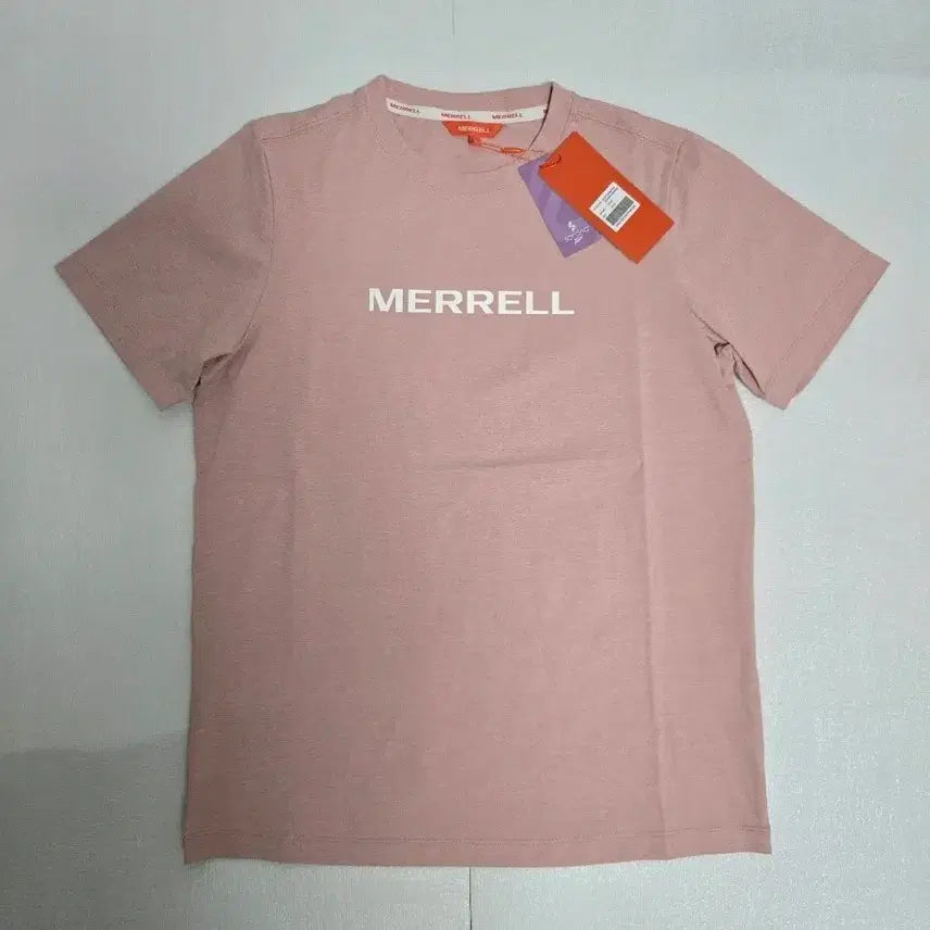 [BUNJANG] Merrell Pink Short-Sleeve T-Shirt (New) / 메렐 MERRELL 핑크 반팔 티셔츠 새상품