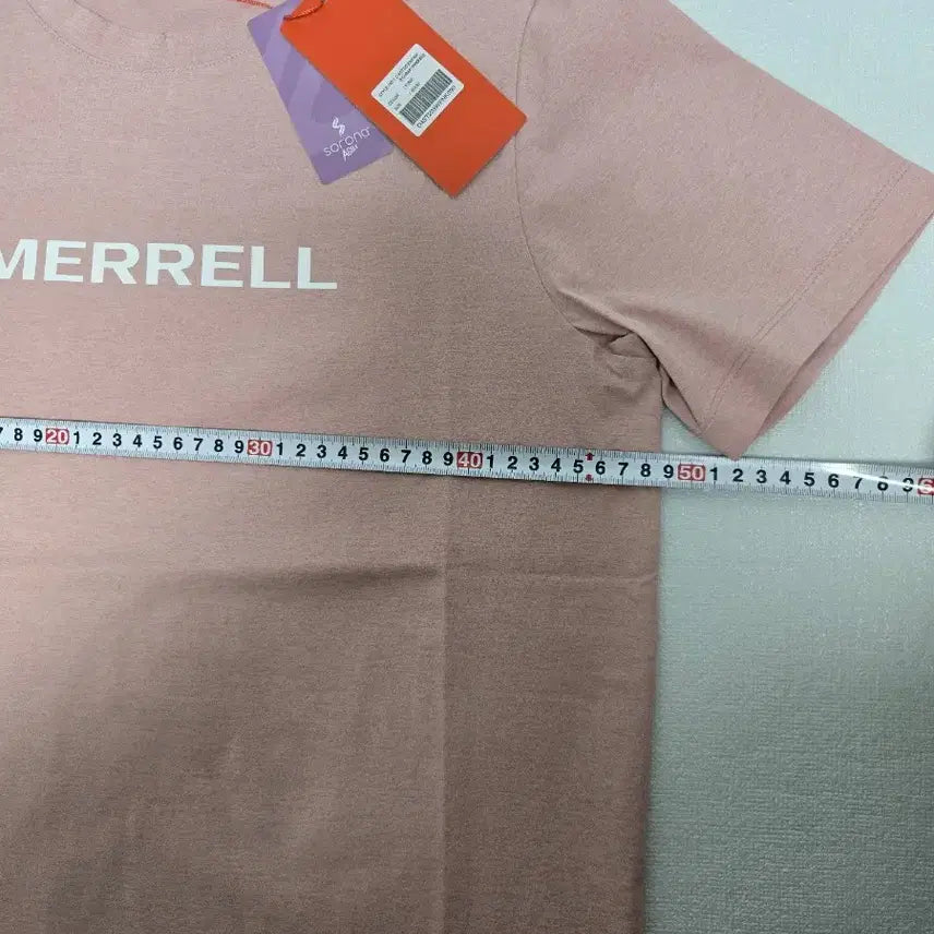 [BUNJANG] Merrell Pink Short-Sleeve T-Shirt (New) / 메렐 MERRELL 핑크 반팔 티셔츠 새상품