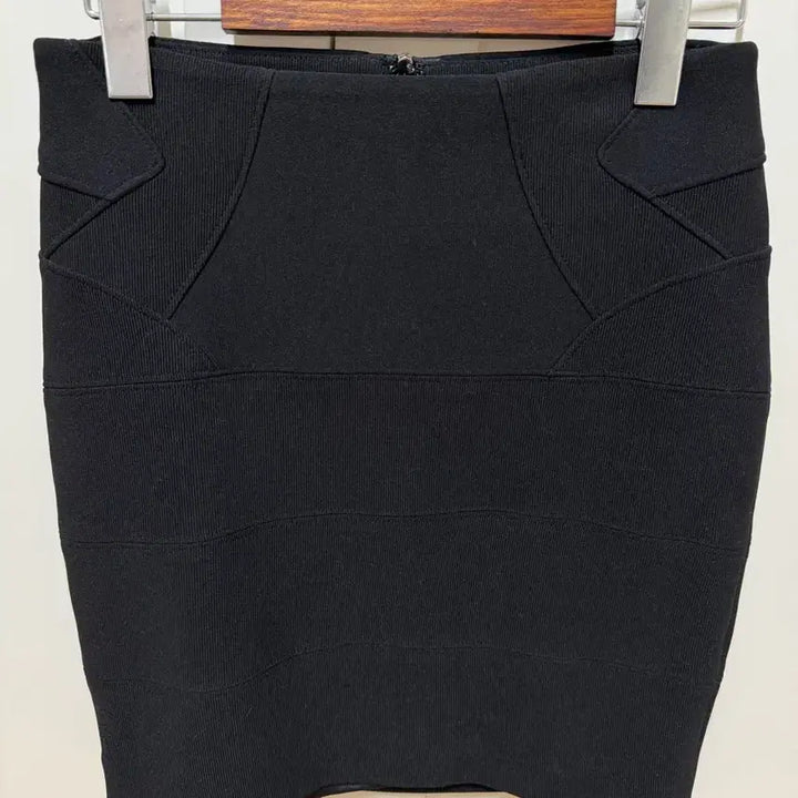 [BUNJANG] System Black Jersey Skirt / system 져지스커트 블랙