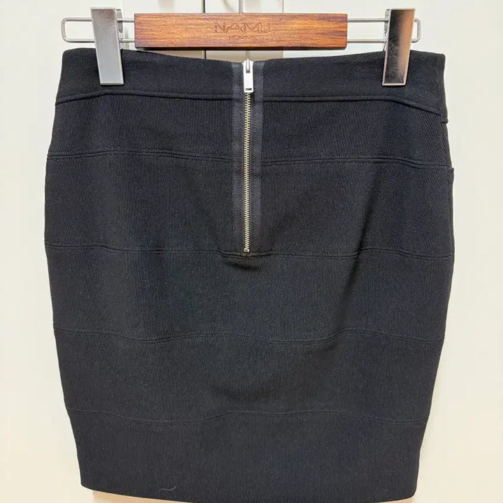 [BUNJANG] System Black Jersey Skirt / system 져지스커트 블랙