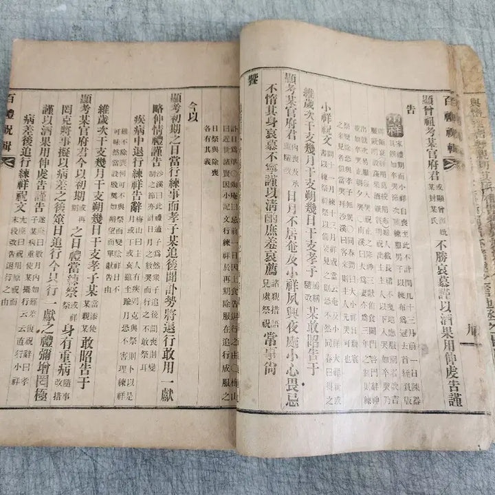 [BUNJANG] Baekryechukjib Old Books / 백례축집 고서적