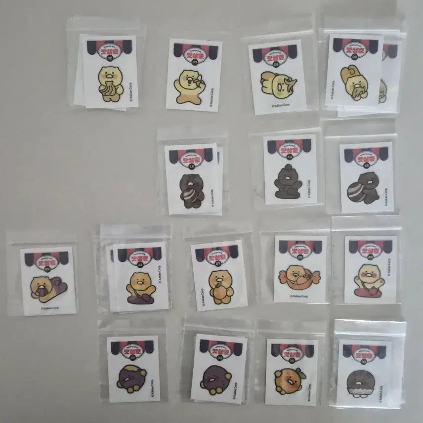 [SOLD OUT] 맛삼춘 별달콤 띠부씰