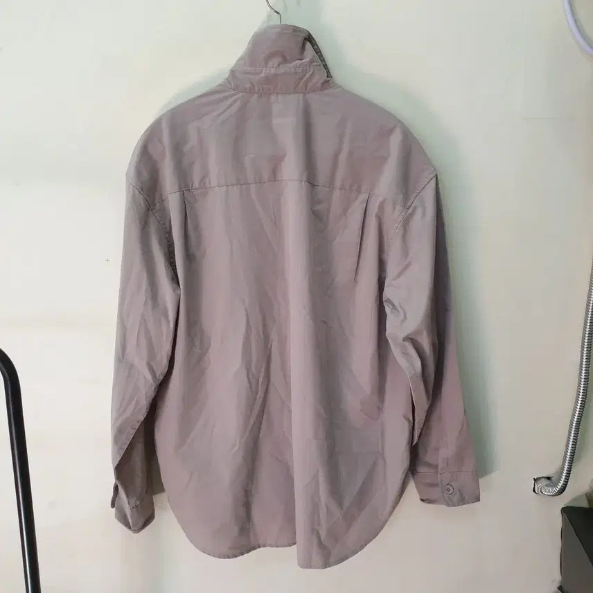 [BUNJANG] H_ESSENTIAL Beige Oversized Shirt (M) / [ M ] H_ESSENTIAL 베이지 오버 셔츠