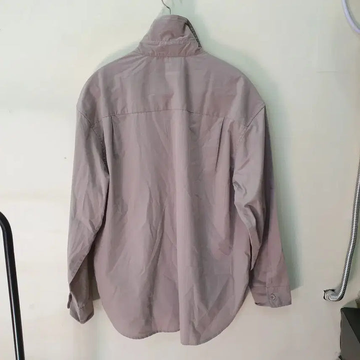 [BUNJANG] H_ESSENTIAL Beige Oversized Shirt (M) / [ M ] H_ESSENTIAL 베이지 오버 셔츠