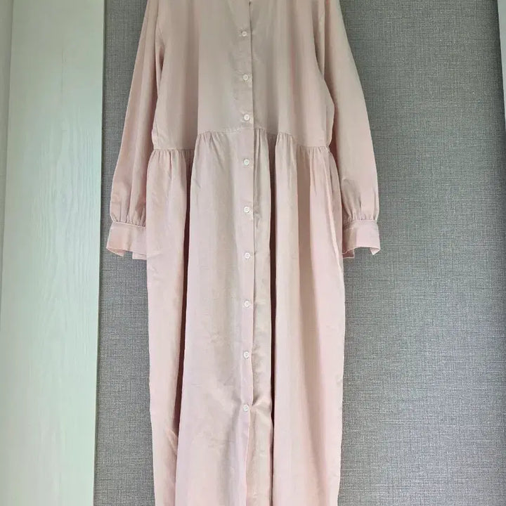 [BUNJANG] Plant Pink Maxi Dress / plant 연핑크 풍성맥시원피스