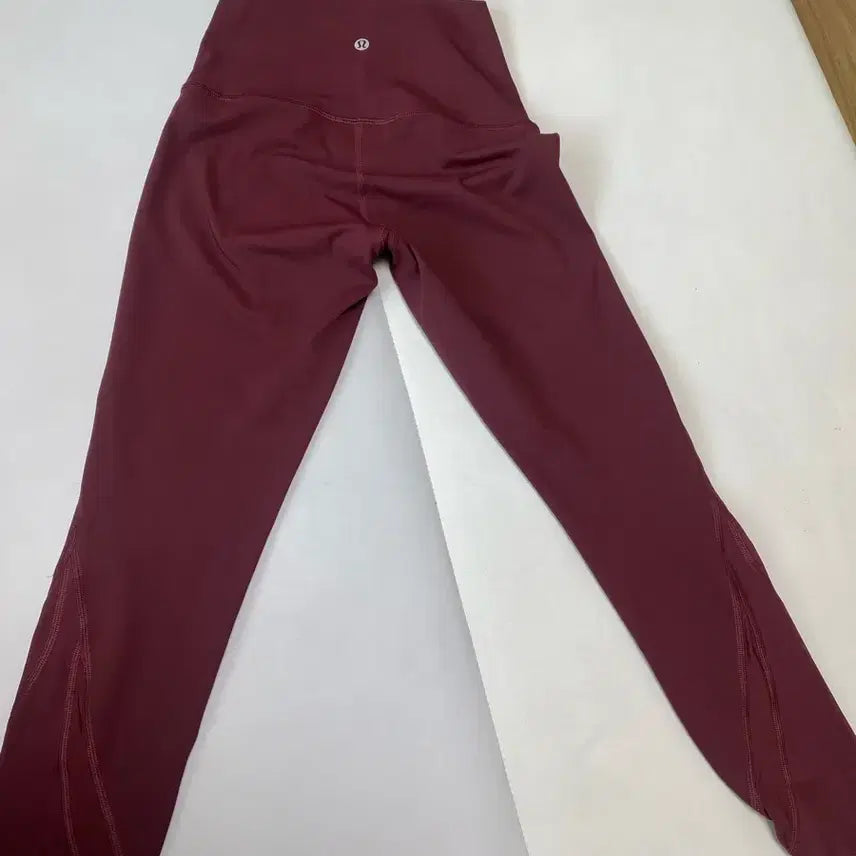 [BUNJANG] Lululemon Burgundy High-Waist Leggings Size 2 / 룰루레몬 버건디 레깅스 하이웨이스트 2사이즈 거의새것급