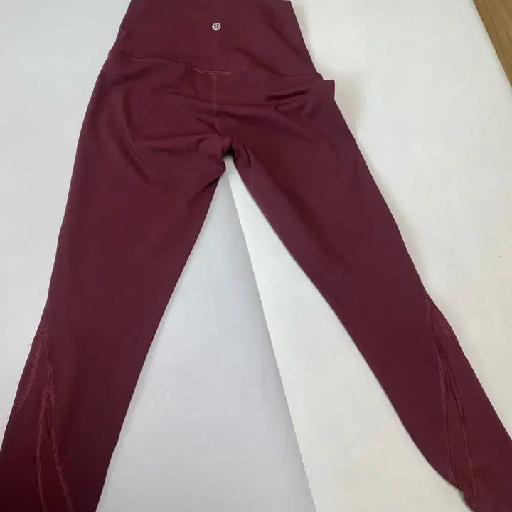 [BUNJANG] Lululemon Burgundy High-Waist Leggings Size 2 / 룰루레몬 버건디 레깅스 하이웨이스트 2사이즈 거의새것급