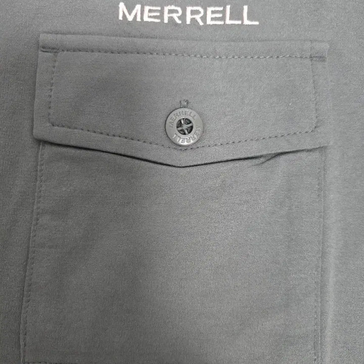 [BUNJANG] Merrell Pocket Short-Sleeve T-Shirt Khaki / 메렐 포켓 반팔 티셔츠 카키색 새상품