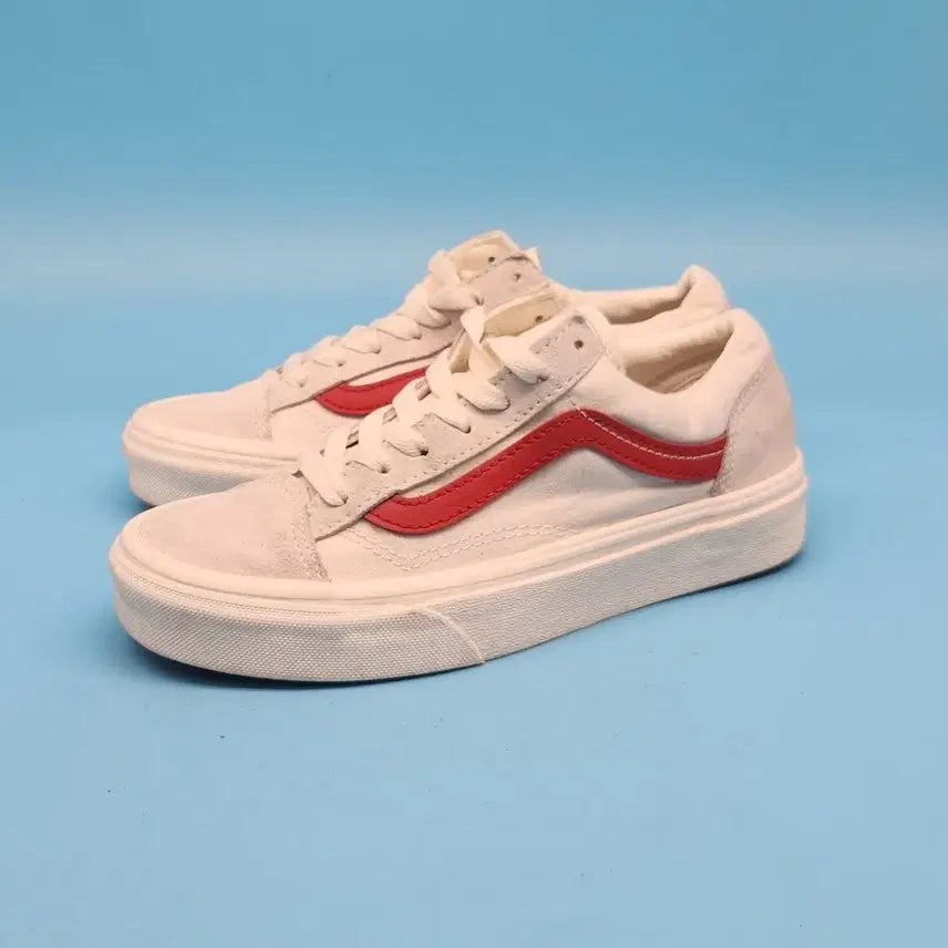[BUNJANG] Vans Style 36 Red Sneakers / hh 반스 스타일 36 레드 스니커즈 215