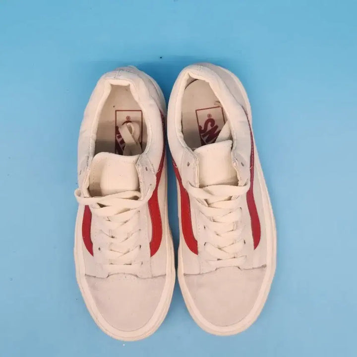 [BUNJANG] Vans Style 36 Red Sneakers / hh 반스 스타일 36 레드 스니커즈 215