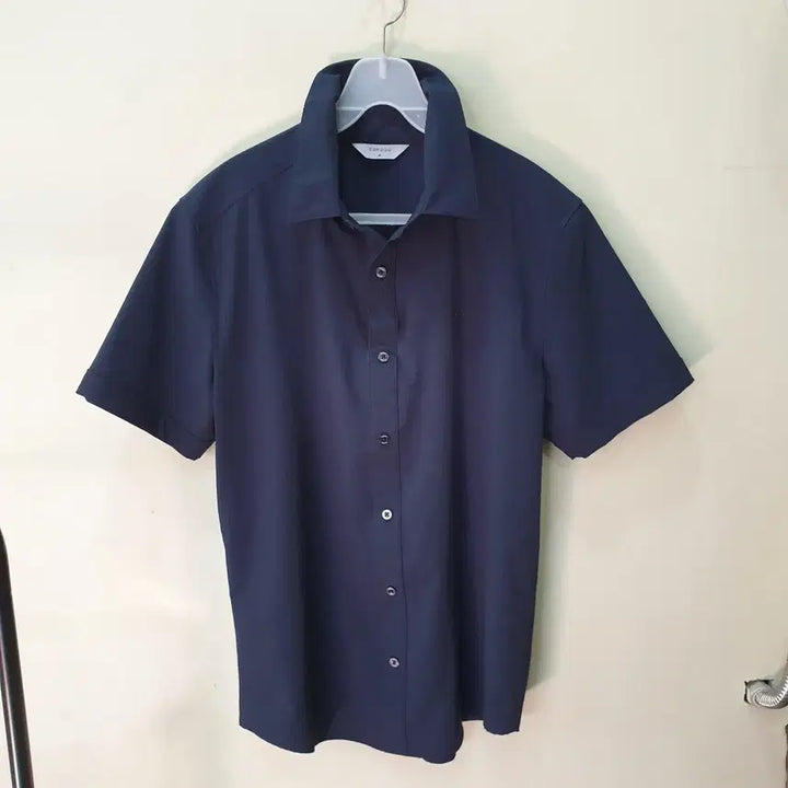[BUNJANG] Comodo Navy Short Sleeve Shirt Size 95 / [ 95 ] 코모도 네이비 반팔 셔츠