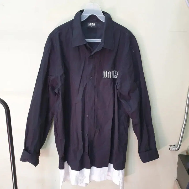 [BUNJANG] NBA Dallas Layered Shirt XL / [ XL ] NBA DALAS 레이어드 셔츠 17ss