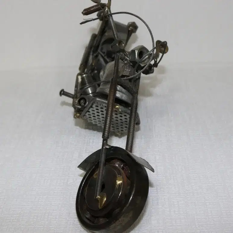 [BUNJANG] Junk Art Harley Davidson Motorcycle Model / [판매중] 정크아트 모형 할리 오토바이