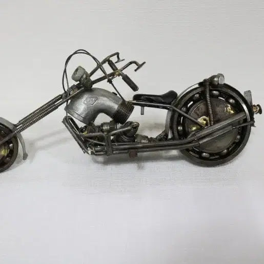 [BUNJANG] Junk Art Harley Davidson Motorcycle Model / [판매중] 정크아트 모형 할리 오토바이
