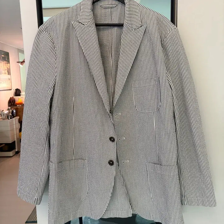 [BUNJANG] Montedoro Seersucker Blazer / 몬테도로 시어서커 블레이저
