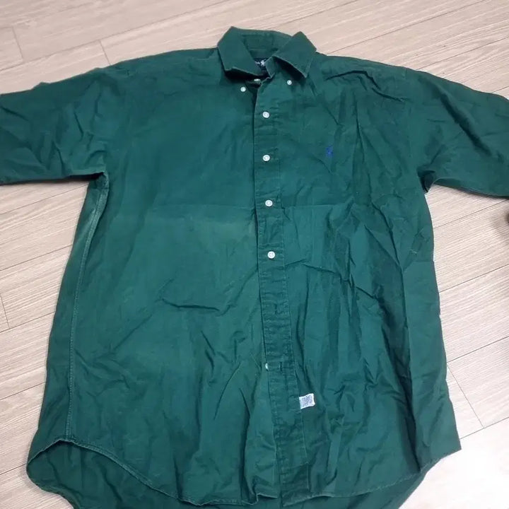 [BUNJANG] Polo Ralph Lauren Green Shirt (Size 105) / 폴로 랄프로렌 그린 셔츠(105)