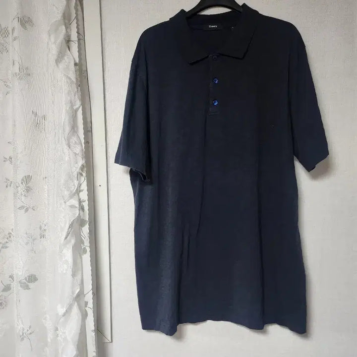 [BUNJANG] Theory Short Sleeve Polo Shirt / Theory 띠어리 반팔 폴로티