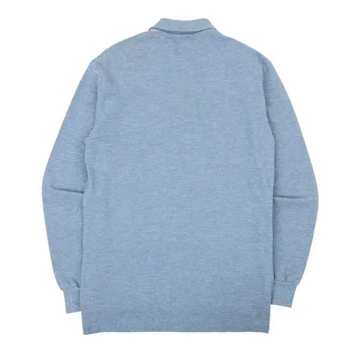 [BUNJANG] Polo Ralph Lauren Light Blue PK Long Sleeve Shirt / 폴로 랄프로렌 라이트 블루 pk 롱슬리브