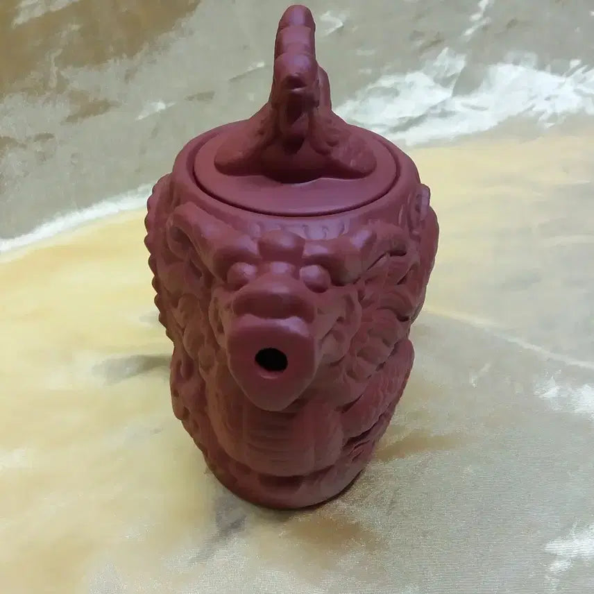 [BUNJANG] Elaborately Carved Dragon Teapot Sculpture / 용이 화려하게 새겨진 주전자조형     /요316