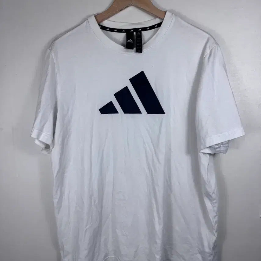 [BUNJANG] Adidas Big Logo T-Shirt White 2XL / 아디다스 빅로고 반팔티 2XL 화이트