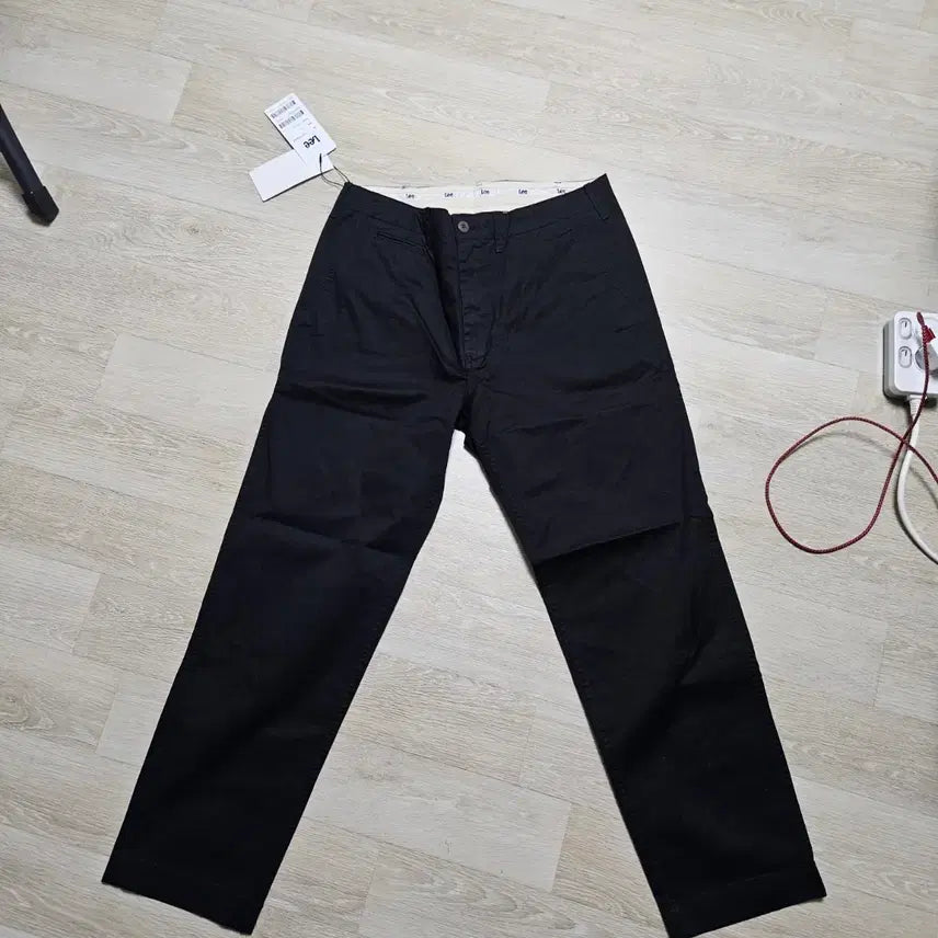 [BUNJANG] Lee Black Cotton Pants Size 34 New / Lee 블랙 면바지 34사이즈 새상품