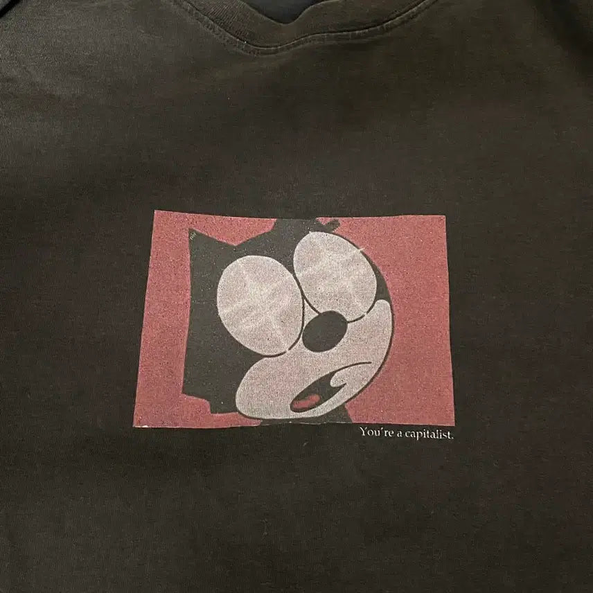 [BUNJANG] Politeru Capitalist T-Shirt / [2] 폴리테루 반팔 capitalist