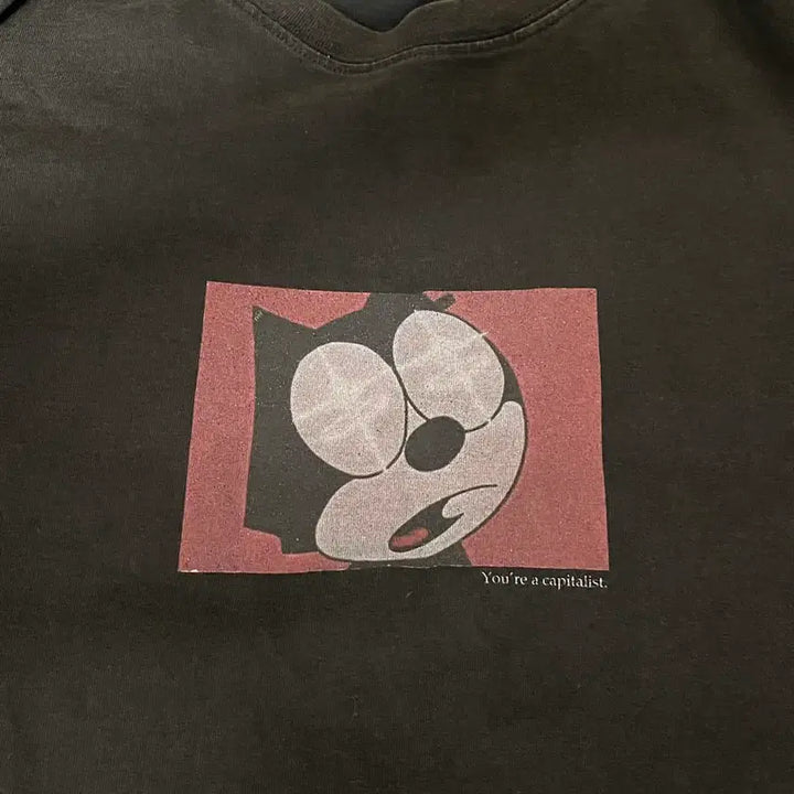 [BUNJANG] Politeru Capitalist T-Shirt / [2] 폴리테루 반팔 capitalist