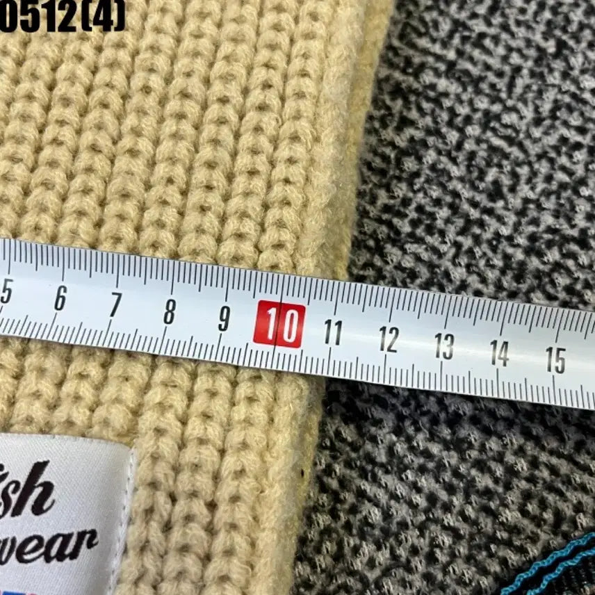 [BUNJANG] Rockfish Weatherwear Knit Muffler Ivory / 락피쉬 웨더웨어 니트 머플러 아이보리 | 0512