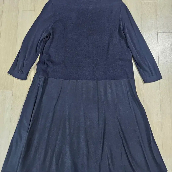 [BUNJANG] COS Navy Knit Flare Dress S / [COS] 코스 네이비 니트 플레어 원피스 S
