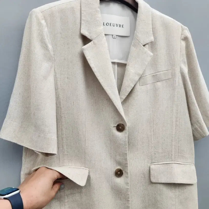 [SOLD OUT] LOEUVRE 루에브르 린넨 자켓