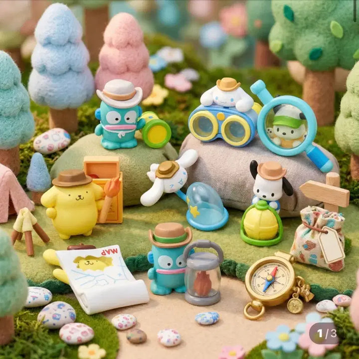[BUNJANG] Sanrio Camping Explorer Hangyodon (Rare Secret) / 산리오 캠핑 탐험가 시크릿 한교동 (레어)