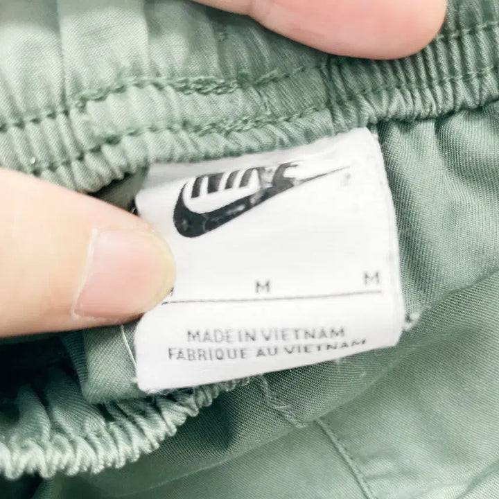 [BUNJANG] Nike Club Woven Cargo Pants Green Size 30-31 / 나이키 클럽우븐 카고팬츠 그린 30-31 진스센스