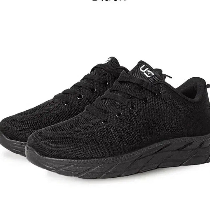 [BUNJANG] Lecaf S Class All-Black Sneakers / sn01A S클래스 르까프 깔끔한 디자인의 올블랙 스니커즈 판매해요