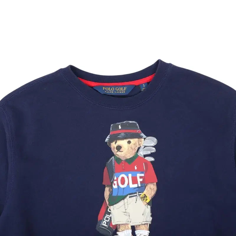 [BUNJANG] Polo Ralph Lauren Golf Polo Bear Sweatshirt / 폴로 랄프로렌 골프 폴로베어 맨투맨